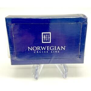 SEALED NORWEGIAN CRUISE LINE NCL BLUE Playing Cards Sealed Deck of Cards